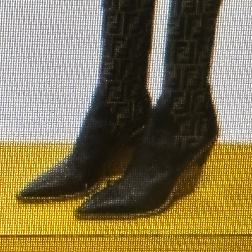Fendi Black Over the Knee Boots